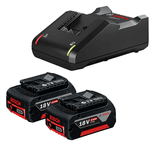 Kit Carregador e 2x Bateria Gal18v 40ah