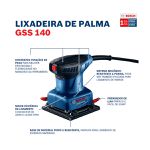 Lixadeira Orbital Gss 140 220w 110v ou 220v