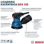 Lixadeira Roto Orbital Rotogex 125 110v ou 220v