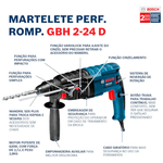 Martelete Gbh 2-24 d 820w 110v ou 220v Cx