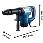 Martelo Demolidor Gsh 500 220v Maleta