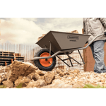 Carriola 65 Lts Pneu e Camara Cinza 77714/435