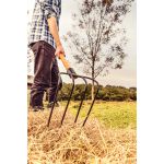 Forcado Curvo Arame 4D com Cabo 120cm