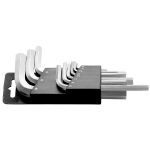 Jogo de Chave Allen Curta (1,5mm a 10mm) 9 Pecas