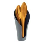Jogo para Jardinagem Cocoon com Peças Plásticas Amarelas com Contenedor Grafite 4 Peças