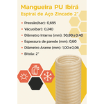 Mangueira Espiral Pu 2 Zincada
