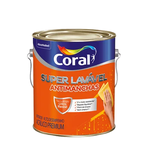 CORAL LATEX SUPER LAVÁVEL ACETINADO BRANCO 3,6L