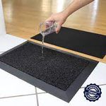 TAPETE SANITIZANTE PRETO 38 X 58