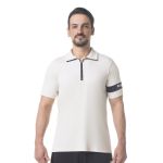 Polo Masculina - Cinza