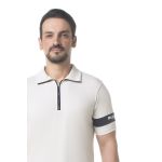 Polo Masculina - Cinza