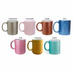 Caneca de cerâmica perolizada 325ml
