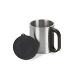 Caneca Inox 180ml com tampa