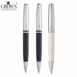Caneta CROWN Esfero King Couro