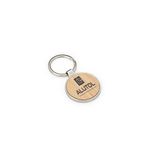 Chaveiro Metal Bambu redondo