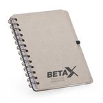 Caderneta Kraft B6 com Porta Caneta
