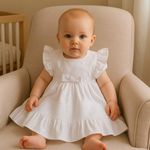 Vestido Batizado Renda