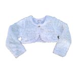 Bolero Em Pele Branco