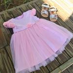 Vestido Tule Rosa 