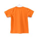 Camiseta Infantil Básica Tangerina