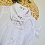 Conjunto Batizado Body Com Gravata e Shorts
