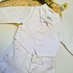 Conjunto Batizado Colete Com Gravata