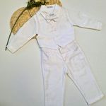 Conjunto Batizado Colete Com Gravata