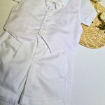 Conjunto Batizado em Linho