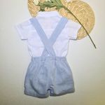 Conjunto Batizado Viscolinho Azul