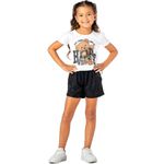 Conjunto Infantil Menina Urso Shine