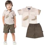 Conjunto Infantil Folhagem