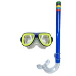 Kit Snorkel C/ Máscara Azul