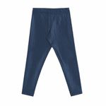 Calça Legging Cirre Jacquard Azul Marinho