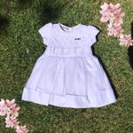 Vestido Batizado Renda e Tule