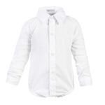 Body Camisa Branco Manga Longa