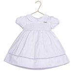 Vestido Batizado Casinha De Abelha