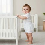 Jardineira Oxford Branca