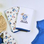 Kit Presente Espacial com Babador Bandana
