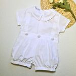 Mandrião Batizado Masculino Com Romper