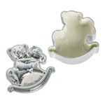 Conjunto Porta Dente e Cacho - Ursinho no Cavalo