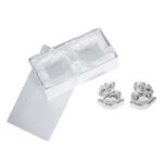 Conjunto Porta Dente e Cacho - Ursinho no Cavalo