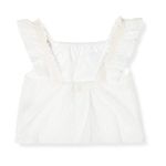 Top Infantil em Laise Branco