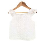 Top Infantil em Laise Branco