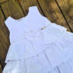 Vestido Batizado Camadas Bordado Inglês