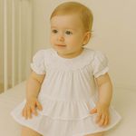 Vestido Camisolinha com Gola Bordada