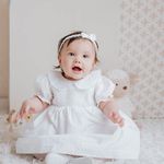 Vestido Batizado Casinha De Abelha