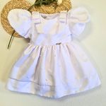 Vestido Batizado Cetim e Pérolas