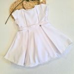 Vestido Batizado Crepe Pérolas