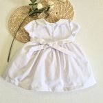 Vestido Batizado Fustão Casinha De Abelha
