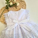 Vestido Batizado Pérolas Rendado
