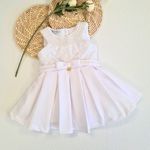 Vestido Batizado Regata Pérolas
